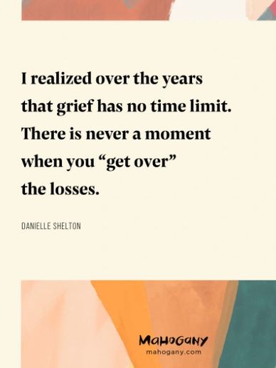 "My biggest loss was losing myself. I was too afraid to feel my feelings." -Danielle Shelton