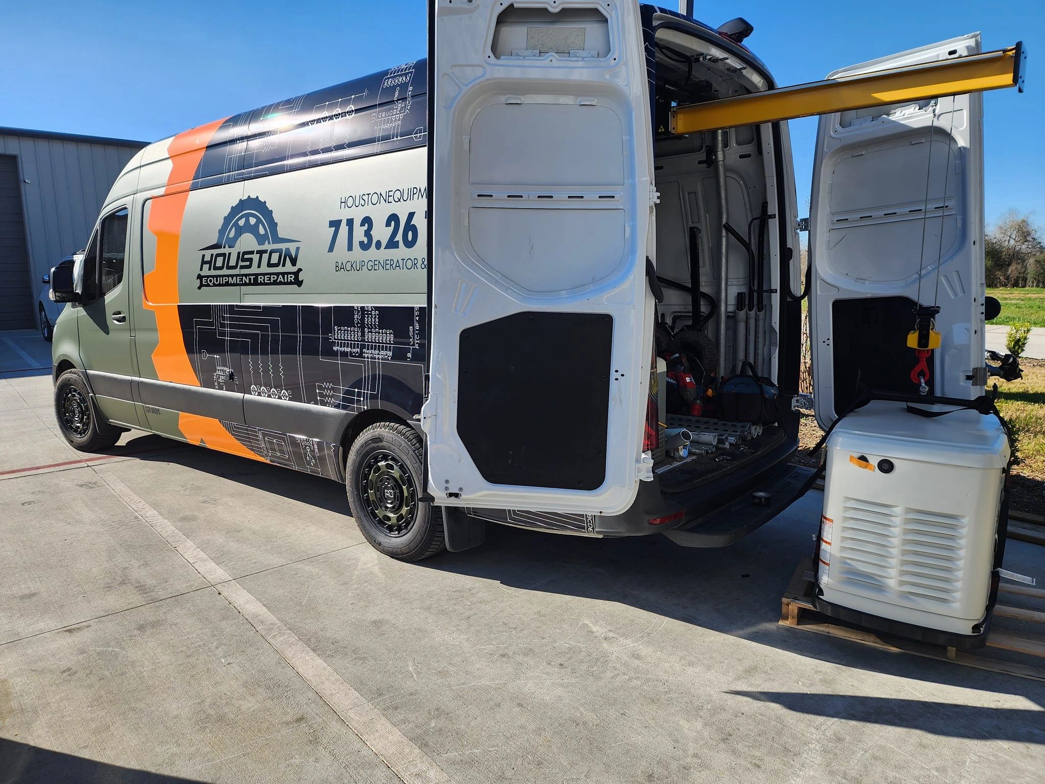 affordable generator installation in Tomball, The Woodlands, Cypress, Spring Texas