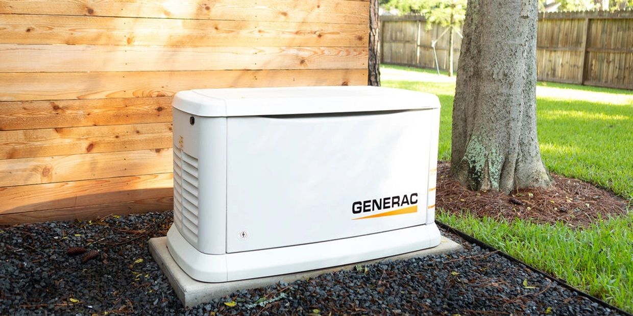 Home standby generator installation in Tomball, Texas by Houston Equipment Repair