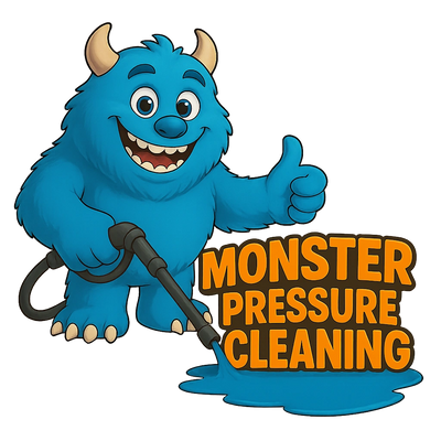 Monster Pressure Cleaning Logo