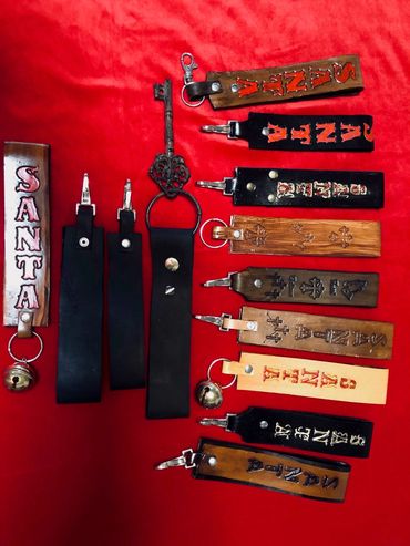 Key or bell belt strap.