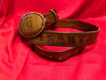 Santa everyday belt.