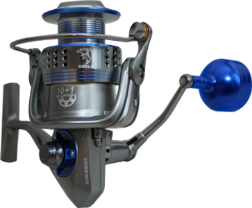 Canyon Backwater 2000 Spinning Reels - Blue/Silver