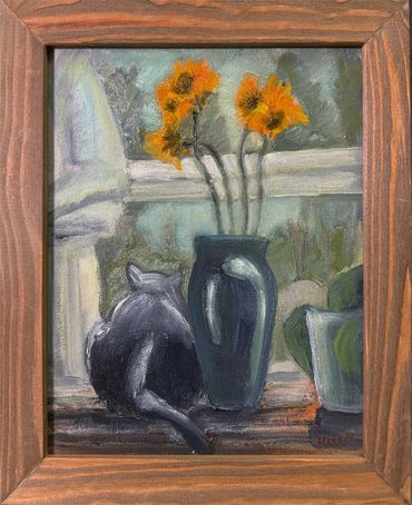 Hazelnut with Sunflowers