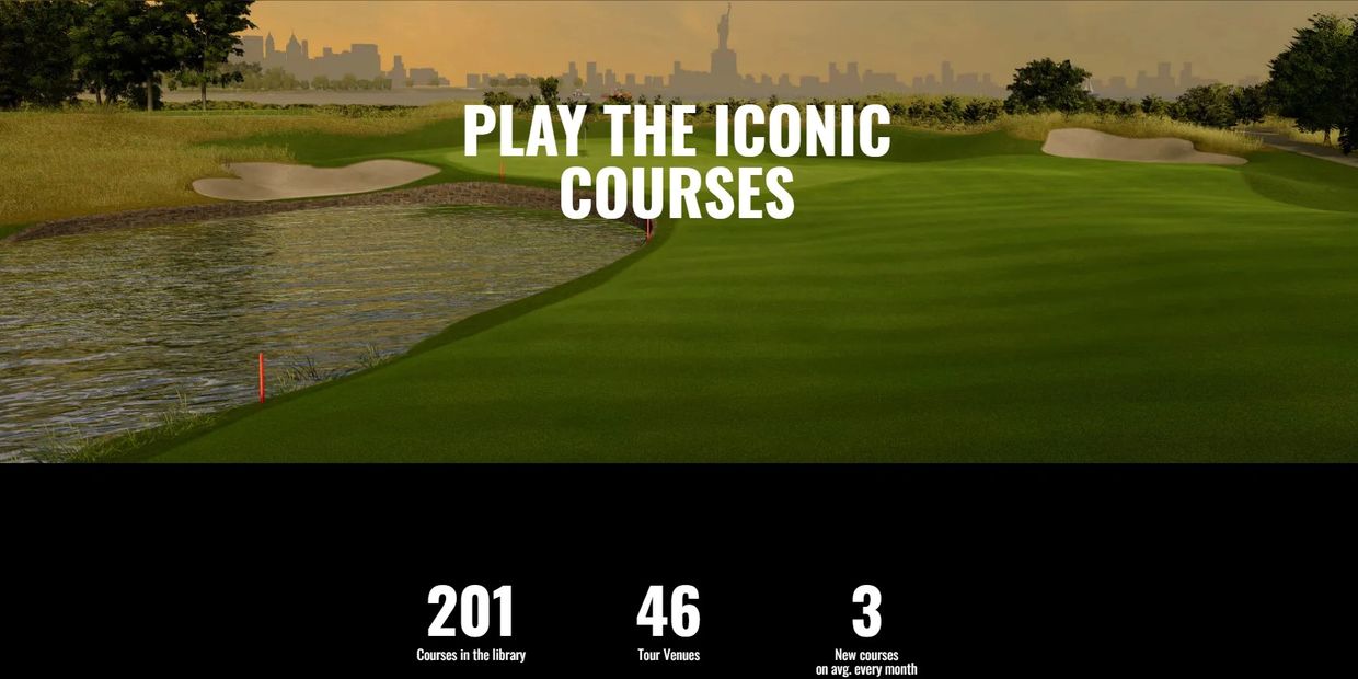 iconic courses Midlands Indoor golf