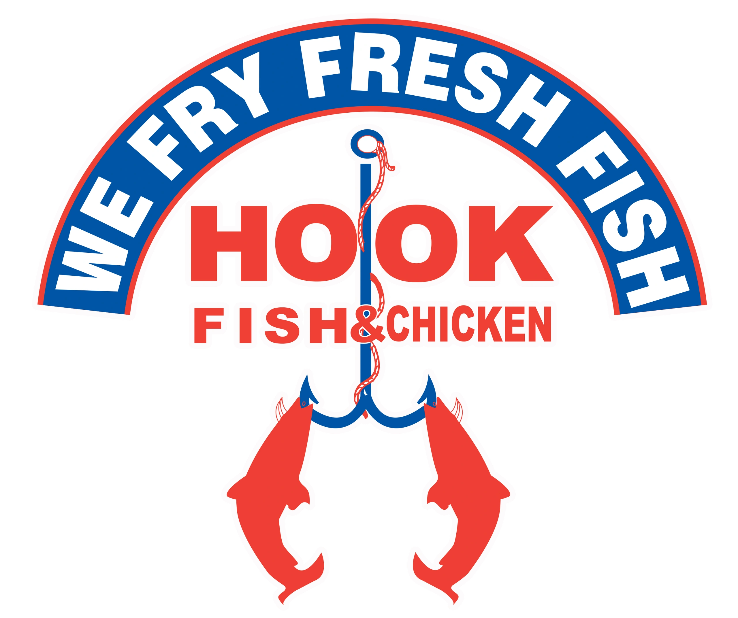 hook fish and chicken