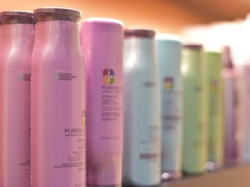 Pureology shampoo and conditioner, hairspray color fantic leave in conditioner 
