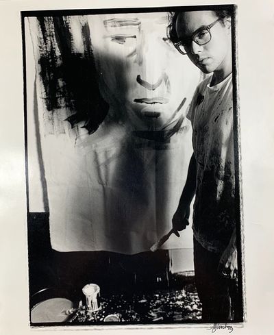 Artist Bill Rangel, 1988
Photo by Merlyn Rosenberg