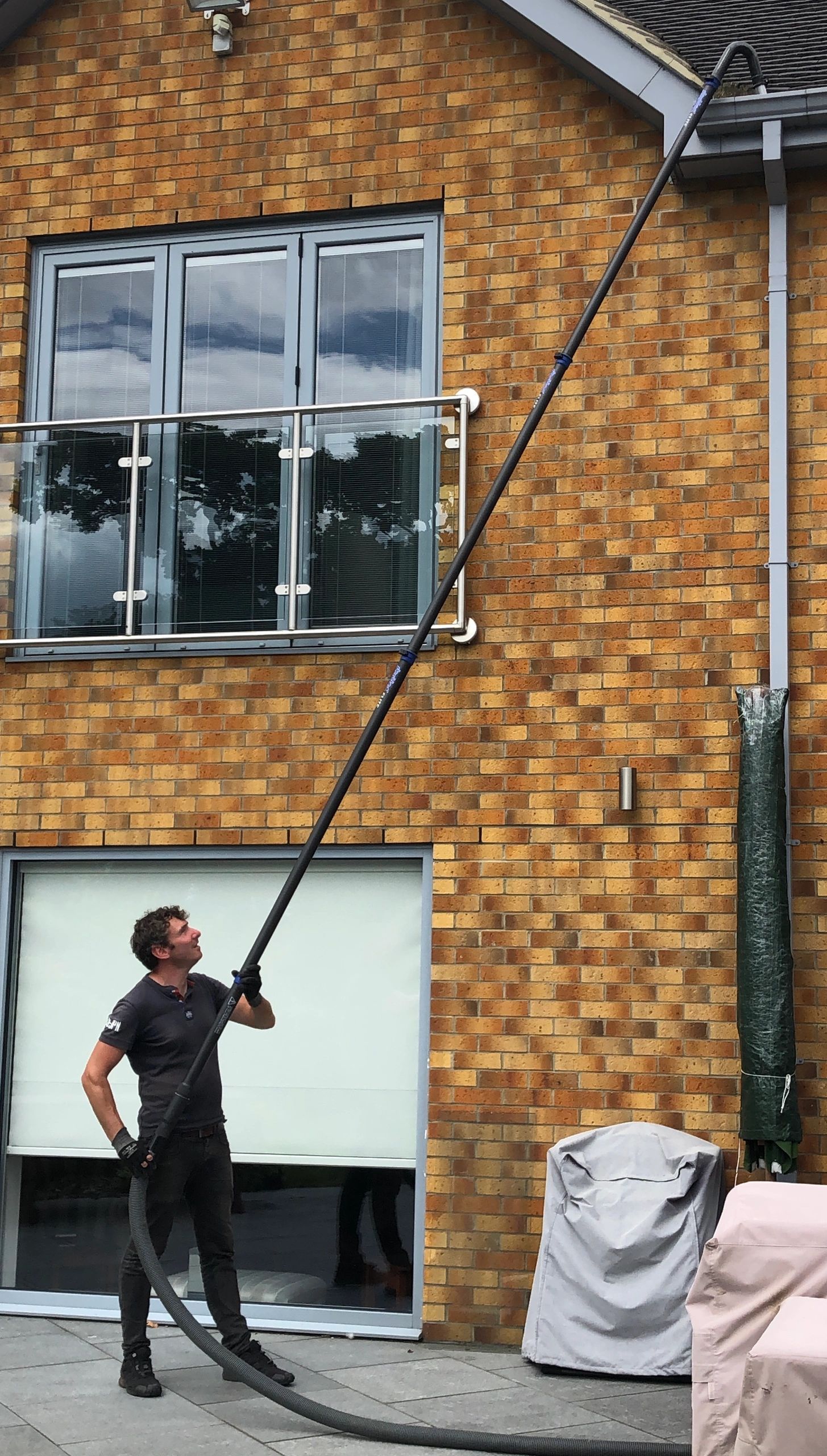 £35£45 Gutter Clearing Diamond Gutter Vac Services