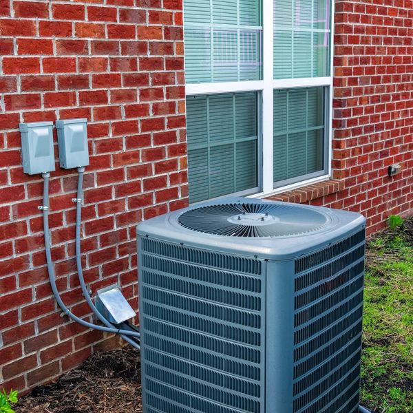 Outdoor residential AC unit