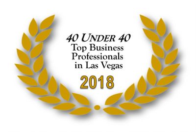 top 40 under 40 awarded to business professionals in Las Vegas, Nevada