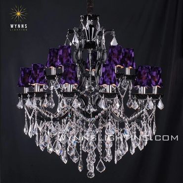 Luxury crystal hotel chandelier lighting