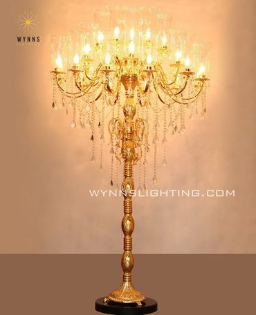 Baccarat luxury crystal floor lamp