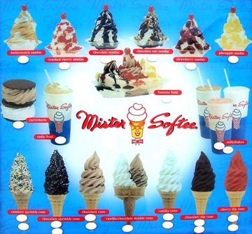 mr softee truck menu