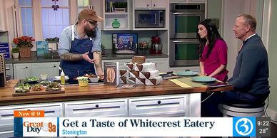Whitecrest Eatery in Stonington, recently named New London County Restaurant of the Year at the Craz