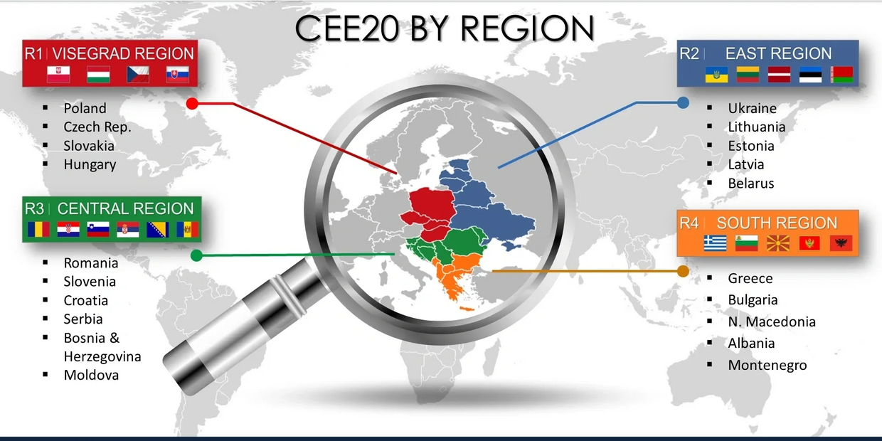 CEE Fedecham by Region