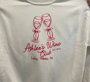 CUSTOM DTF PRINTED SWEATSHIRT! THANK YOU FOR YOUR ORDER!