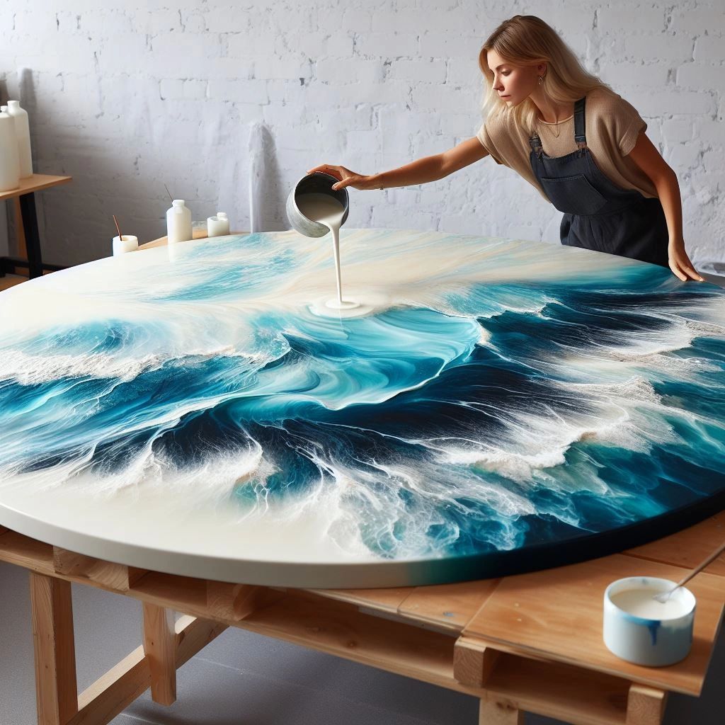 Epoxy Resin Table, Resin Table Top, Epoxy Resin Art, Resin Table