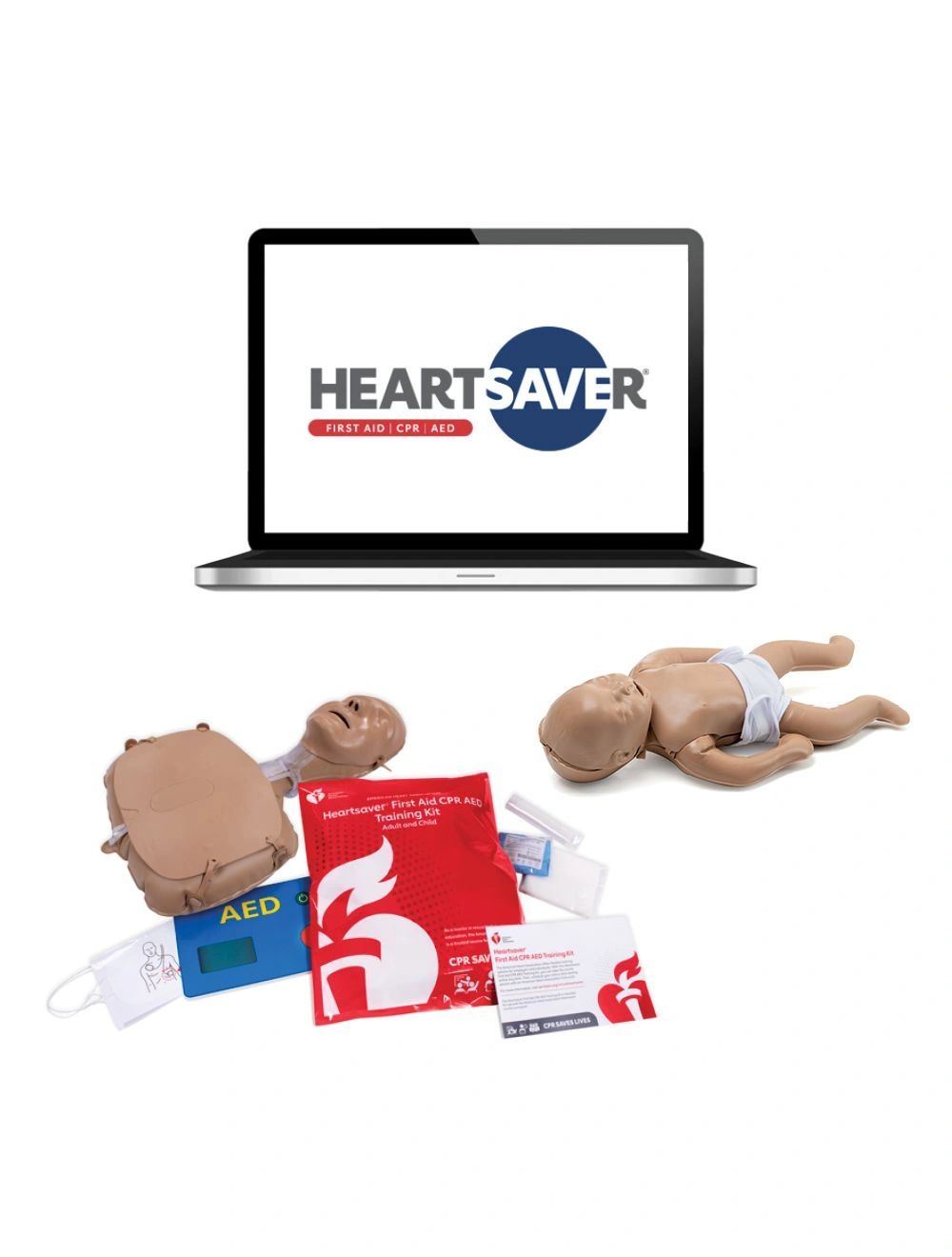100 % Virtual K-12 AHA HeartSaver Adult and Pediatric First Aid CPR AED
