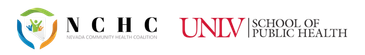 UNLV School of Public Health logo with a health and wellness emblem.