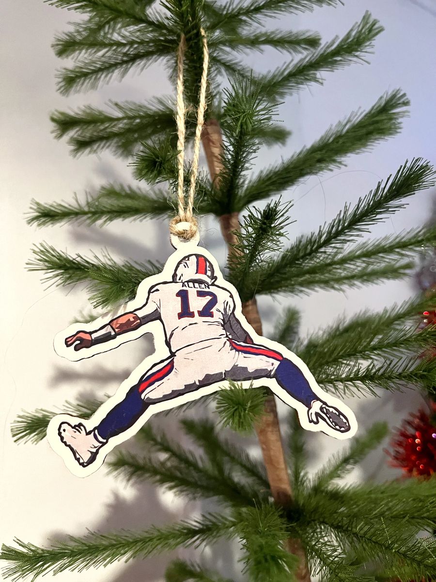 Josh Allen Hurdle Ornament