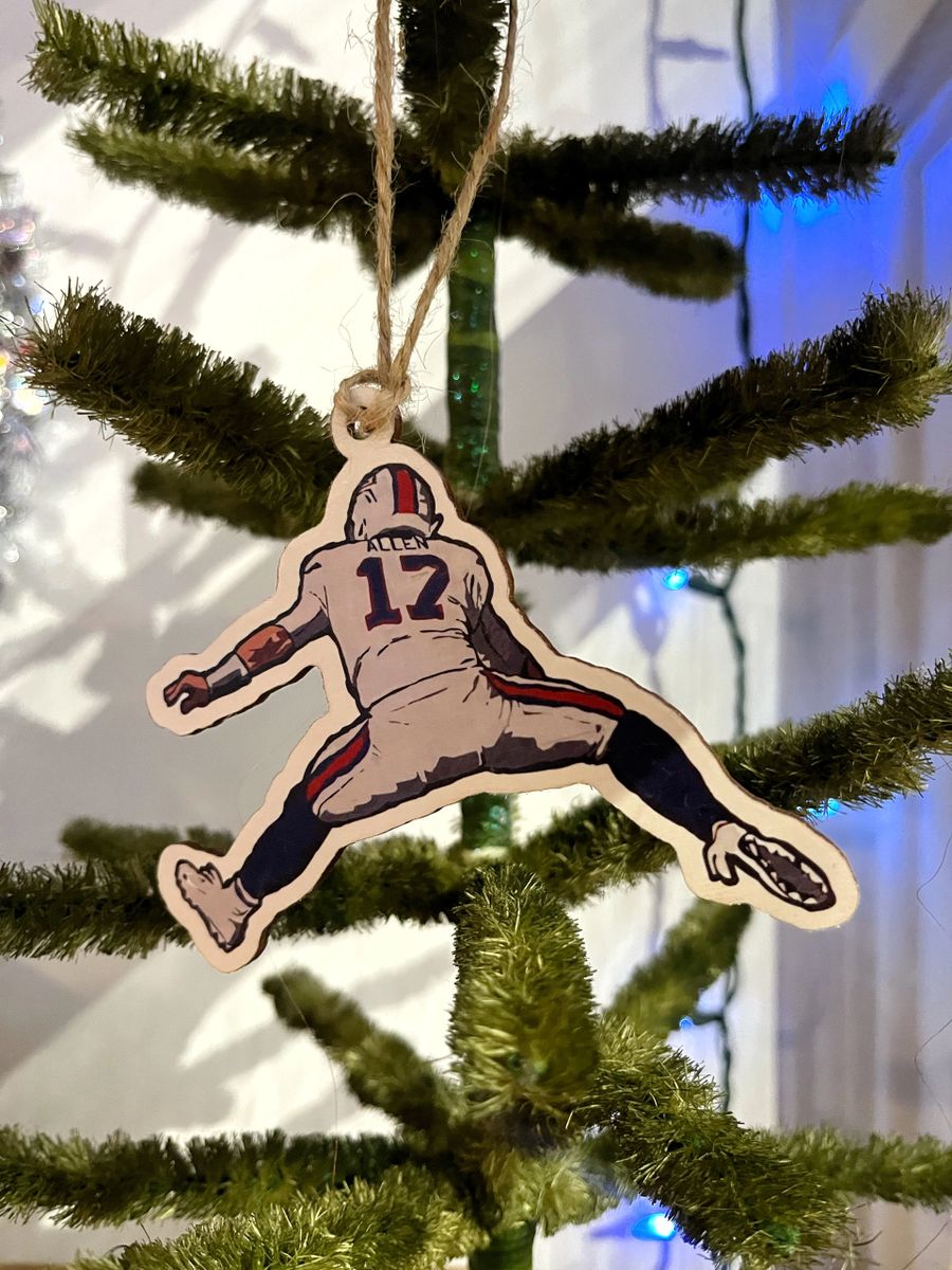 Josh Allen Ornament 