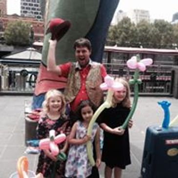 balloon twisting melbourne Australia 