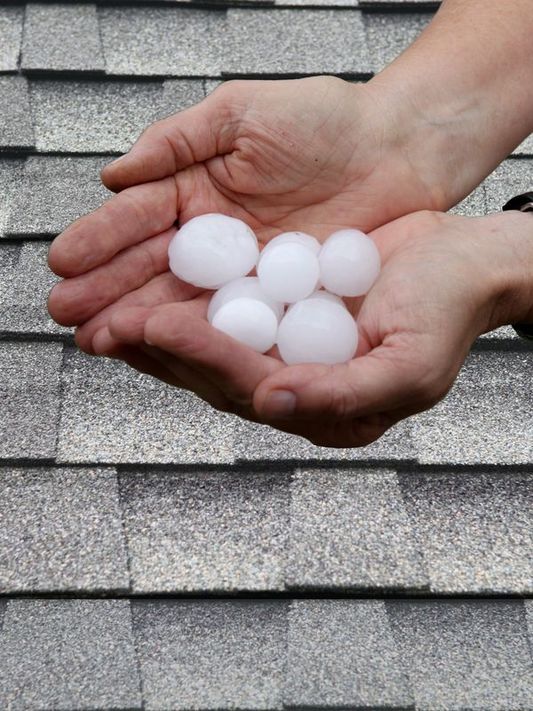 Austin Hail damage