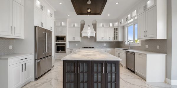 Beautiful kitchen real estate photography