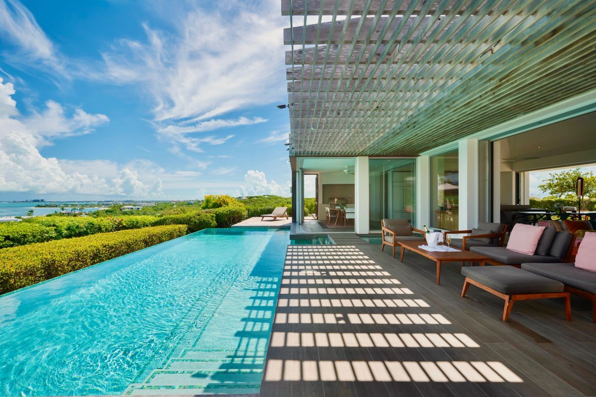 Turks & Caicos villa interior