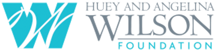 Logo of the Huey and Angelina Wilson Foundation.