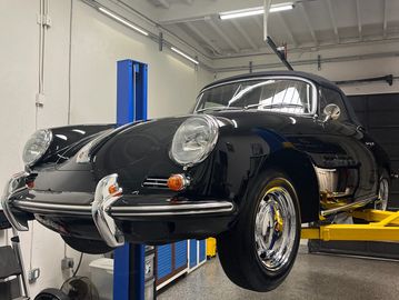 Porsche 356 detail Laguna Beach