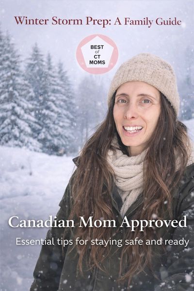 Winter storm in Connecticut. How to stay warm and safe and be prepared for a storm. 