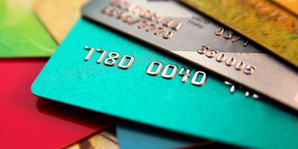 Image of multi-colored credit cards