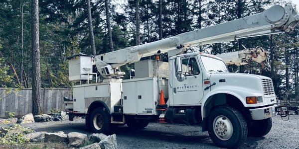 District Powerline Line truck, fleet truck