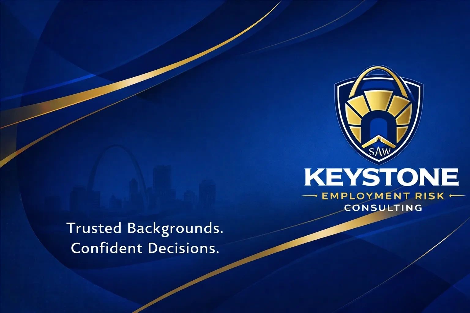 Keystone Employment Risk Consulting logo with the tagline "Trusted backgrounds. Confident Decisions." 