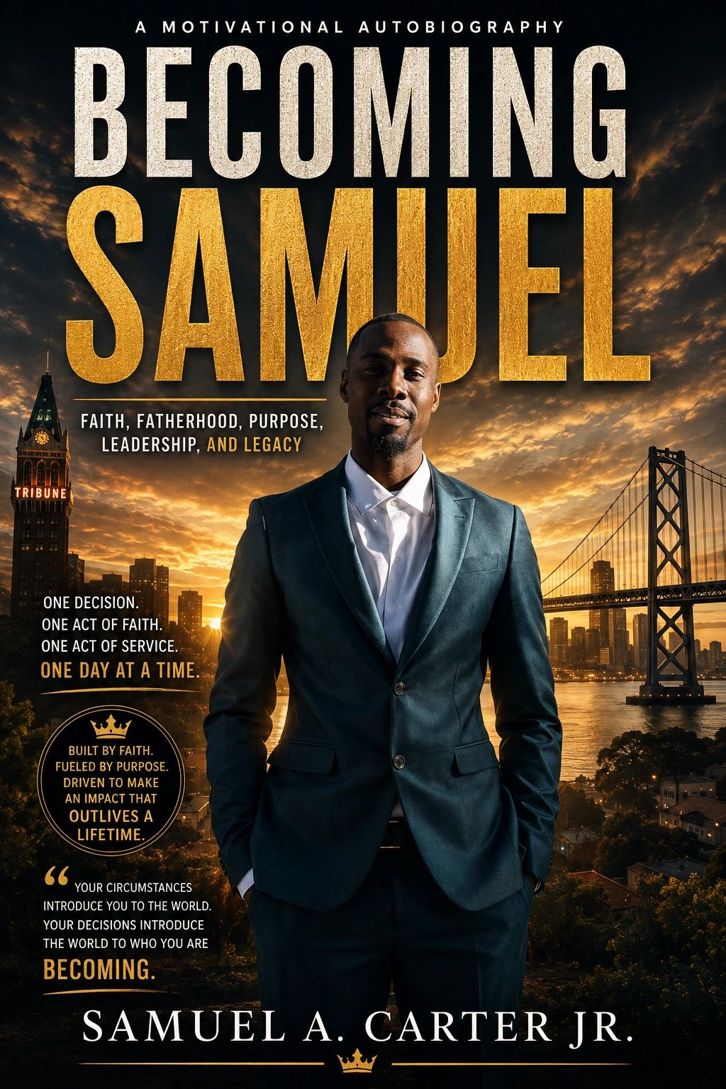 Book cover for 'Becoming Samuel' by Samuel A. Carter Jr.