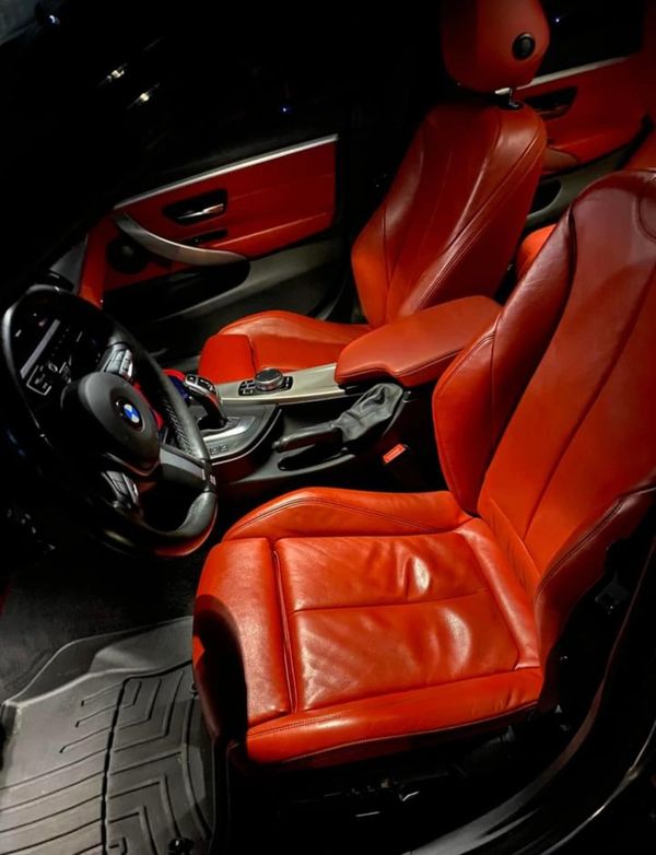 BMW 4 series interior detailing 