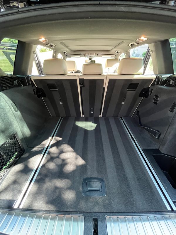 Carpet stripes from car detailing 