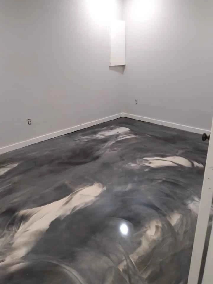 Metallic Epoxy Flooring - Dallas, Texas