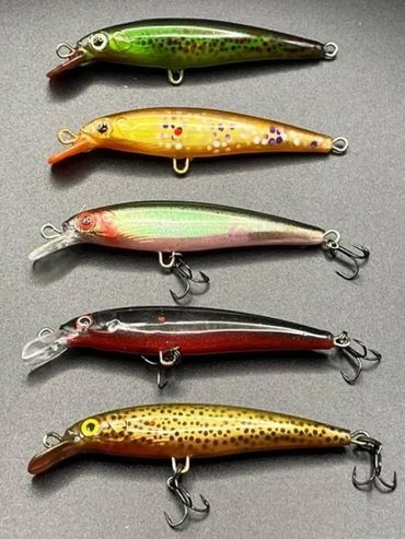 Custom designed fishing lures