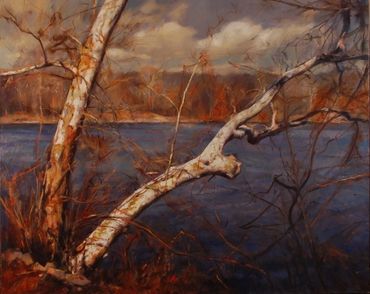 landscape painting by Glenn Harrington 