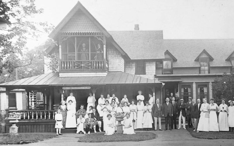 The Narragansett House welcoming guests for 140 years