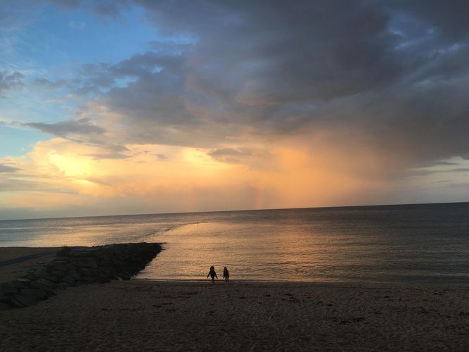 Sunrises and Sunsets at Inkwell Beach just a short stroll away