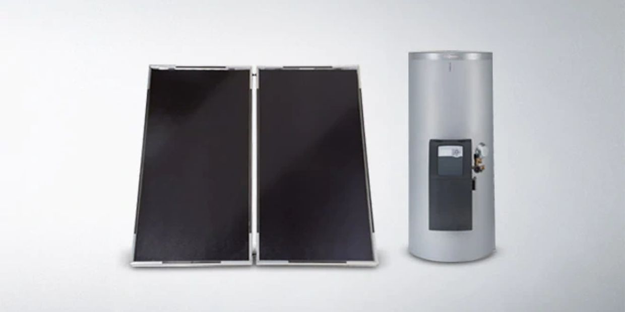 Solar Panels for Domestic Hot Water - Atlantic Biomass Systems