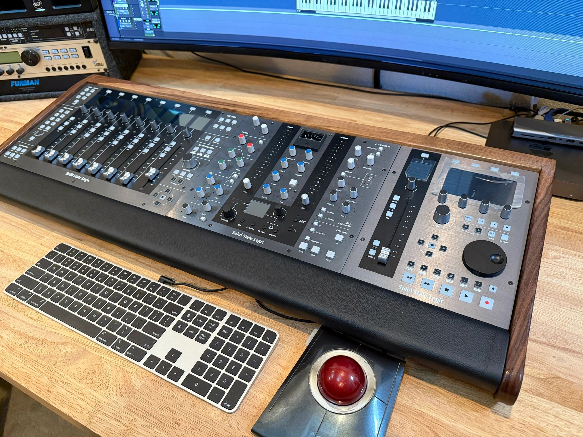 SSL Triple Bay Stands - Quality DAW Controller Stands by Mix Ends