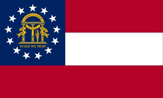 Bandera de Georgia State Flags