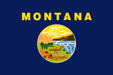 Bandera Montanna State Flag