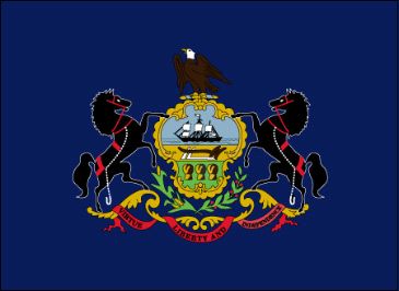 Bandera Pennsylvania State Flag