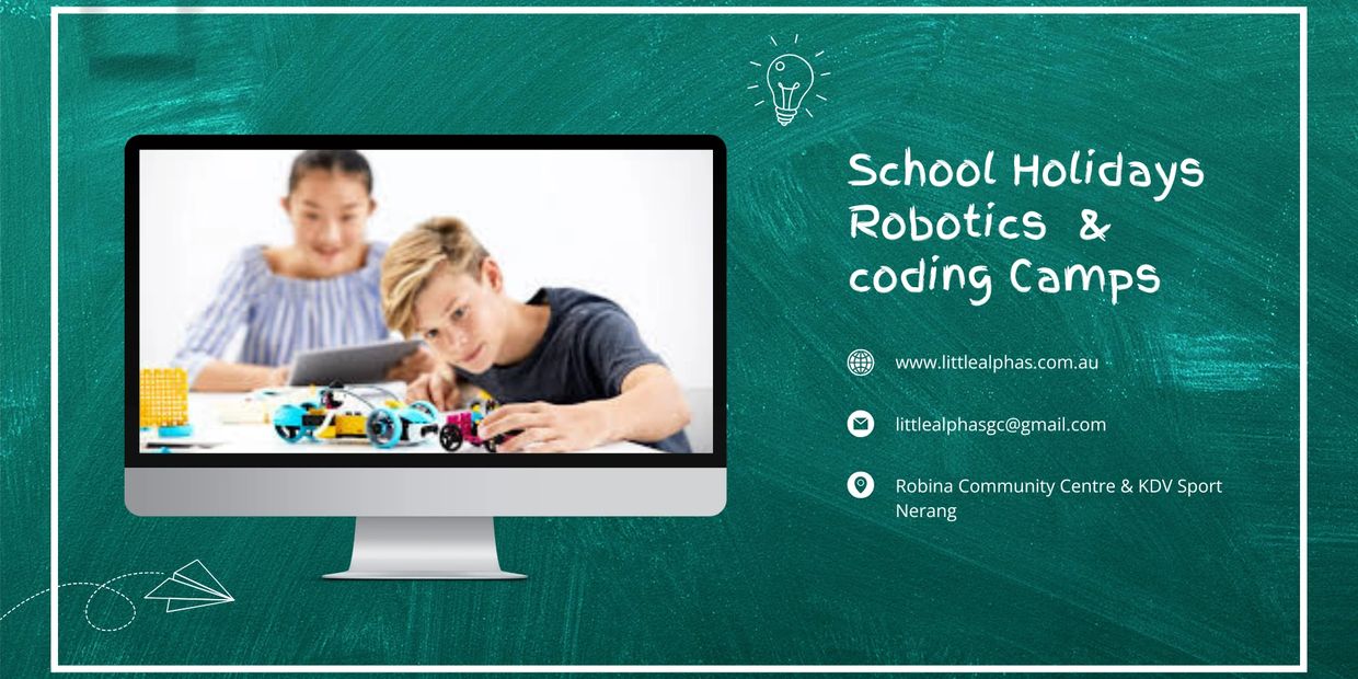 April 2025 robotics and coding camps for children available 